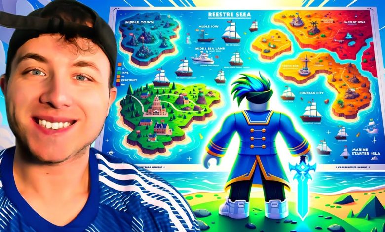 Personnage utilisant le Fruit Bouddha dans Blox Fruits pendant la progression de la Sea 1